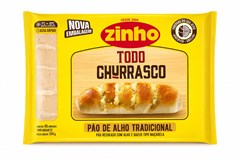 PAO DE ALHO BAQUETE TRADICIONAL ZINHO 300G