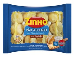 PAO RECHEADO ZINHO BOLINHA LINGUICA COM QUEIJO 300G