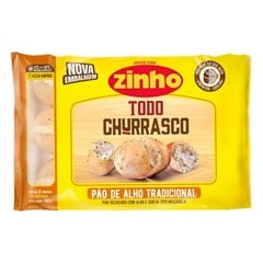 PAO DE ALHO BOLINHA ZINHO TRADICIONAL CHURRASCO 300G