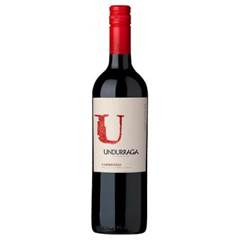 VINHO CHILENO UNDURRAGA TINTO CARMENERE 750ML