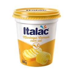 MANTEIGA COM SAL ITALAC 500G