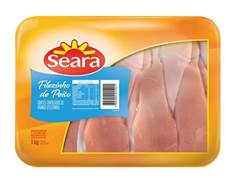 FRANGO FILEZINHO PEITO SEARA BANDEJA 1KG