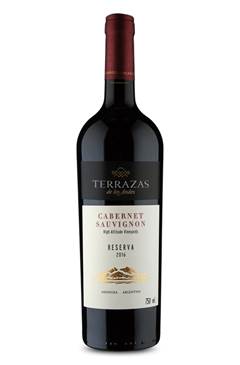 VINHO ARGENTINO TERRAZAS CABER REVERVA 750ML