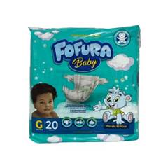 DESCART FOFURA BABY PRT G 20UND