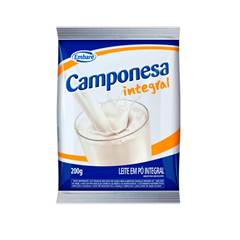LEITE PO CAMPONESA INTEGRAL 200G