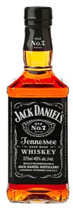 WHISKY JACK DANIEL S N 07 375ML