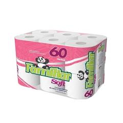 PAPEL HIGIENICO FAMILIAR SOFT 60M C/12