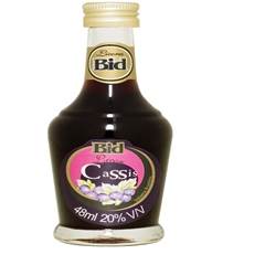 Licor Bid Mini Cassis 48ml