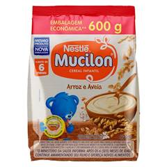 MUCILON ARROZ E AVEIA NESTLE SCH 600G