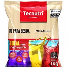 REFRESCO PO TECNUTRI MORANGO 1KG