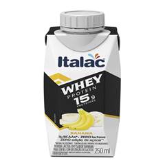 BEBIDA LACTEA WHEY BANANA ZERO LACTOSE ITALAC 250ML