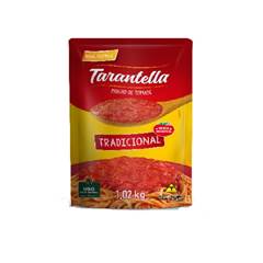 MOLHO DE TOMATE TARANTELLA TRADICIONAL SACHET 1,02KG