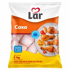 FRANGO COXA LAR CONGELADO PACOTE INDIVIDUAL KG