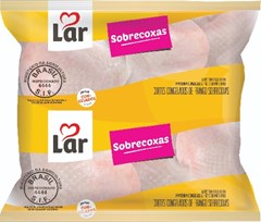 FRANGO SOBRECOXA LAR CONGELADO PACOTE INDIVIDUAL KG