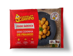 COXINHA MINI LOUCOS POR COXINHA FRANGO 1KG