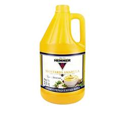 MOSTARDA HEMMER AMARELA AMERICANA GALAO 3,6KG