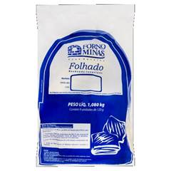 FOLHADO FORNO DE MINAS RECHEIO DE PERU E QUEIJO 9X120G