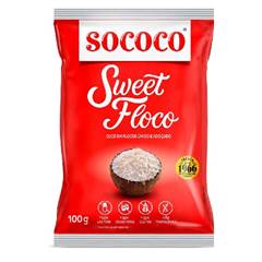 FLOCOS COCO UMID/ADOC SOCOCO 100G