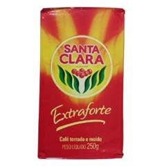 CAFE TORRADO E MOIDO SANTA CLARA EXTRA FORTE VACUO PCT 250G