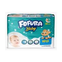 FRALDA DESCARTAVEL FOFURA BABY JUMBINHO M 18UND