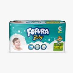 FRALDA DESCARTAVEL FOFURA BABY HIPER XXG 50UND