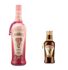 KIT LICOR AMARULA RASP 750ML+1COFFE 50ML