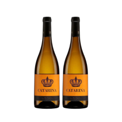 KIT VINHO POR CATARINA BCO 2X750ML