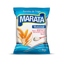 FARINHA TRIGO MARATA TRADICIONAL 1KG
