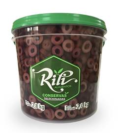 AZEITONA PRETA RILI FAT 1,8KG