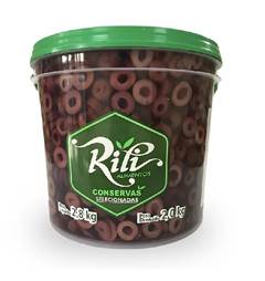 AZEITONA PRETA RILI SEM CAROCO 1,8KG