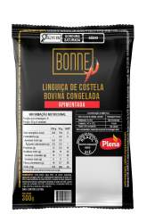 LINGUICA COSTELA BOVINA APIMENTADA BONNE 300G