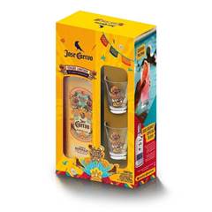 TEQUILA JOSE CUERVO CALAVERA 750ML C/ 2 COPOS