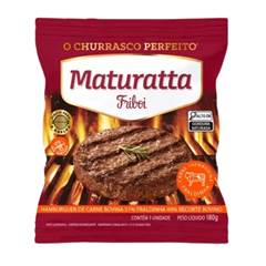 HAMBURGUER BOVINO FRALDA MATURATTA CONGELADO 180G