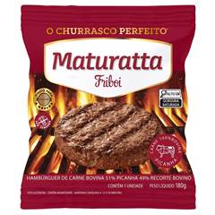 HAMBURGUER BOVINO DE PICANHA MATURATTA CONGELADO 180G