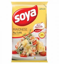 MAIONESE SOYA TRADICIONAL BAG 3KG