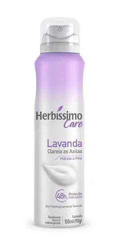 DESODORANTE AERO HERBISSIMO CARE LAVANDA 250ML