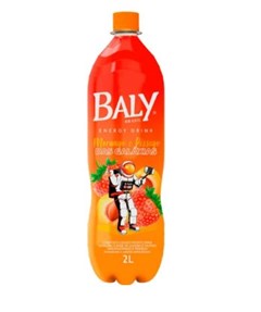 ENERGETICO BALY MORANGO E PESSEGO PET 2L