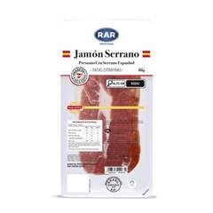 PRESUNTO CRU JAMON SERRANO ESPANHOL INTERFOLHADO 80G