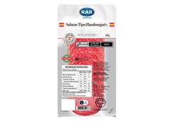 SALAME TIPO HAMBURGUES RAR FATIADO 80G