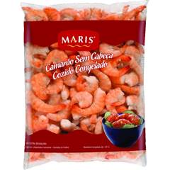CAMARAO PRE COZIDO SEM CABECA MARIS IQF 111/200 35/80 180G