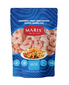 CAMARAO PRE COZIDO DESCASCADO CONGELADO P&D MARIS IQF 36/40 32/37 300G