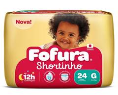 FRALDA DESCARTAVEL FOFURA SHORTINHO MEGA G 24UND