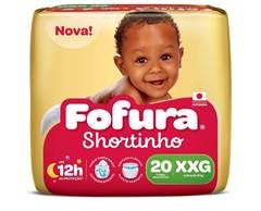 FRALDA DESCARTAVEL FOFURA SHORTINHO MEGA XXG 20UND