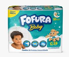 FRALDA DESCARTAVEL FOFURA BABY MEGA G 28UND