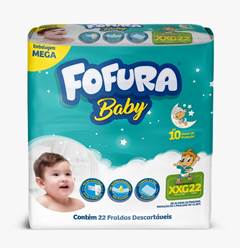 FRALDA DESCARTAVEL FOFURA BABY MEGA XXG 22UND