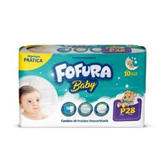 FRALDA DESCARTAVEL FOFURA BABY PRATICO P 28UND
