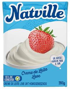 CREME DE LEITE NATVILLE 200G