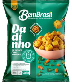 DADINHOS DE BATATA COM BACON BEM BRASIL CONGELADO 1,05KG