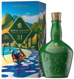 WHISKY ROYAL SALUTE 21 ANOS RIO DE JANEIRO POLO EDITION 700ML