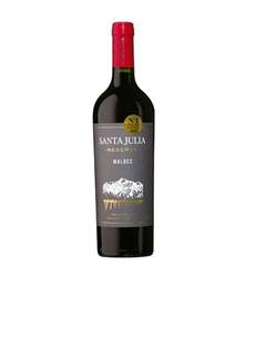 VINHO ARGENTINO TINTO SANTA JULIA RESERVA MALBEC 750ML